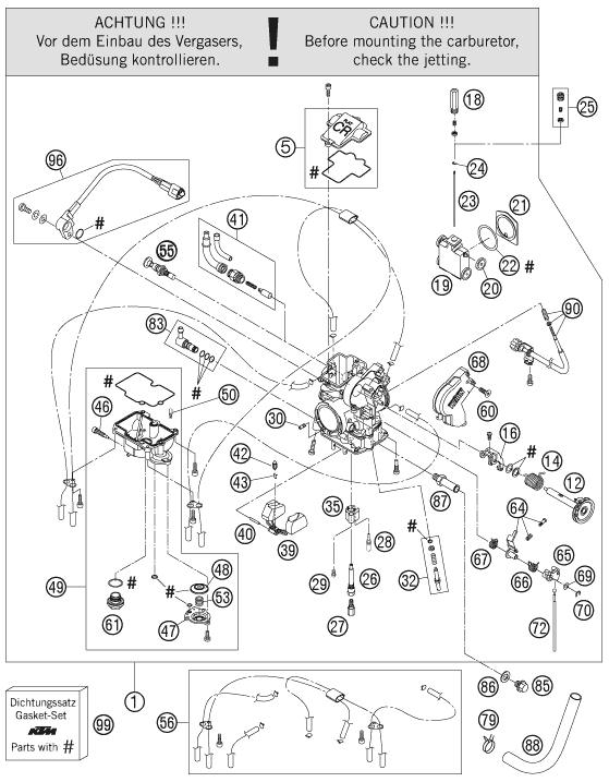 2013 ktm 350 exc-f parts manual