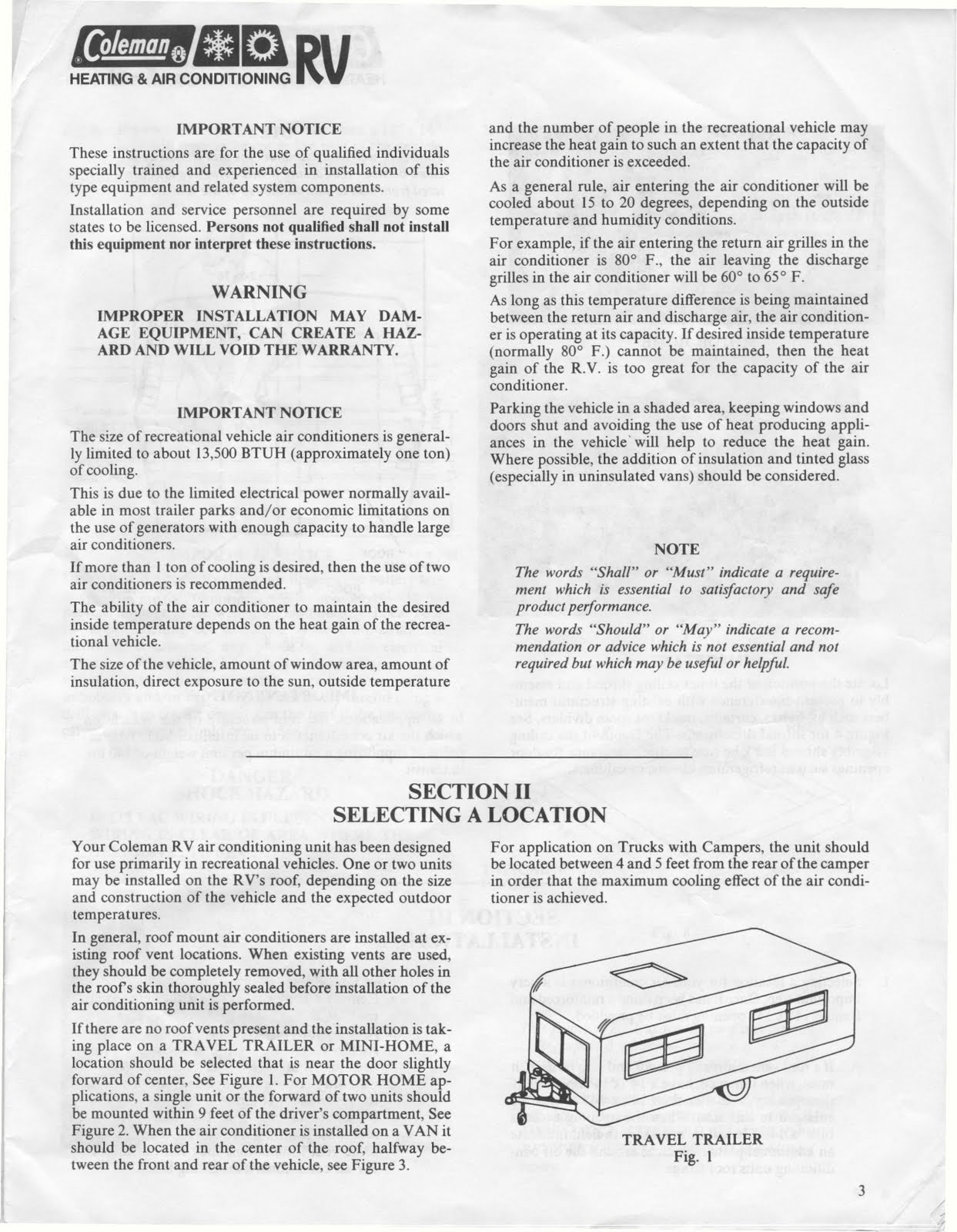 1983 coleman camper trailer manual