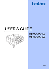 brother mfc-885cw service manual