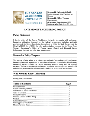 anti money laundering procedures manual for accountants