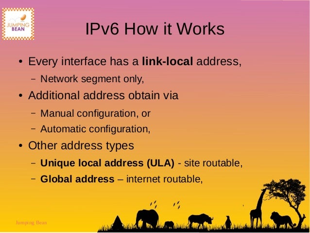 ipv6 address manual configuration mac