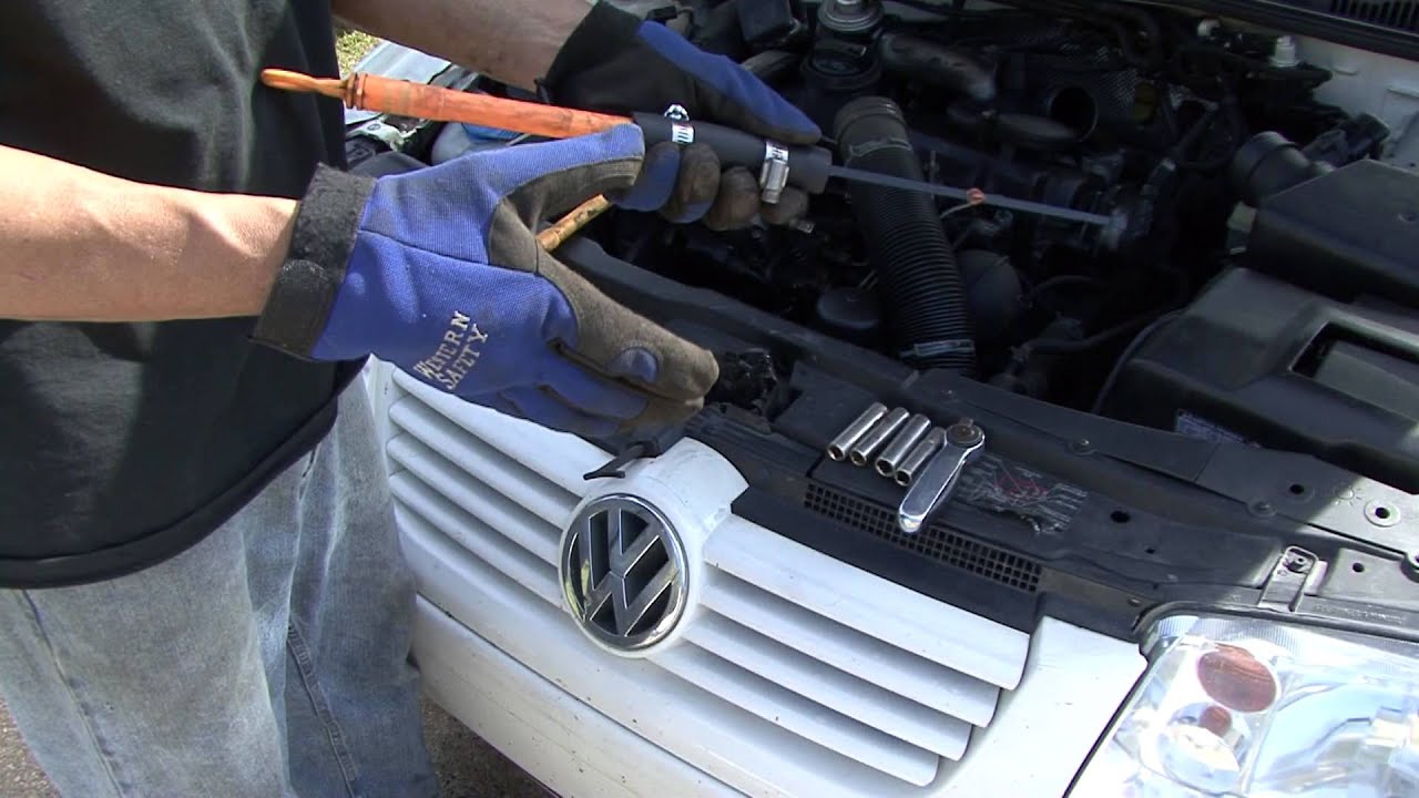 how to fill transmission fluid vw golf manual